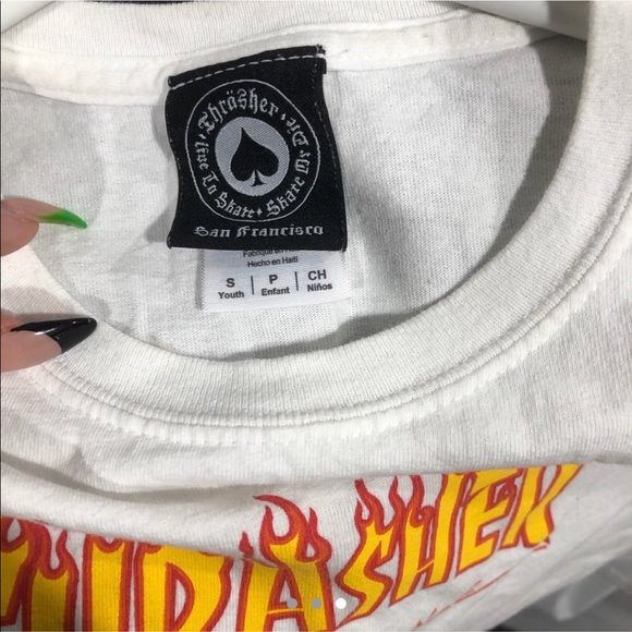 adorable thrasher tee for little ones - Picture 2 of 2